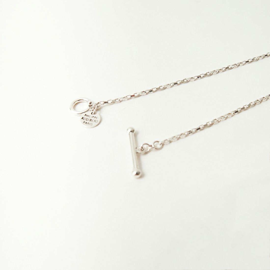 PHILIPPE AUDIBERT [フィリップ オーディベール] OLIE シルバーネックレス [CO5357] SILVER