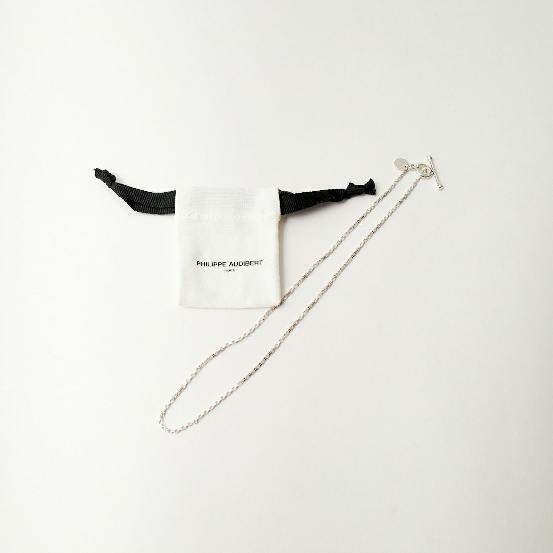 PHILIPPE AUDIBERT [フィリップ オーディベール] OLIE シルバーネックレス [CO5357] SILVER
