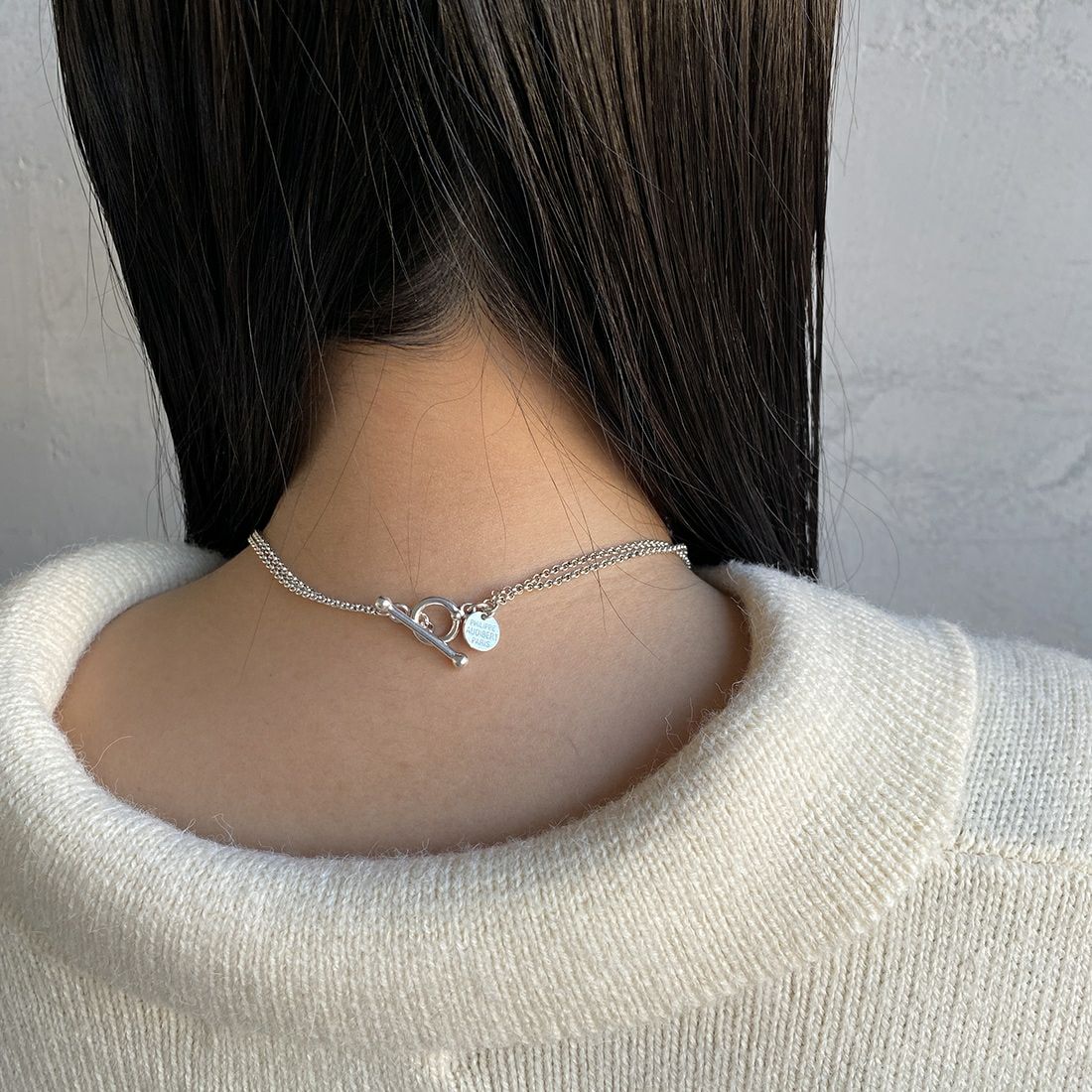 PHILIPPE AUDIBERT [フィリップ オーディベール] NEYLA ゴールドモチーフネックレス [COS5754] SILVER/GLD