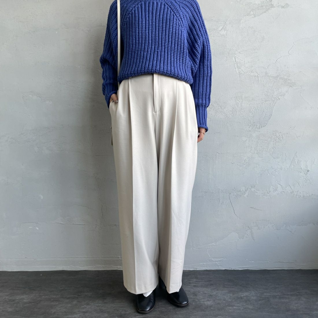 Jeans Factory Clothes [ジーンズファクトリークローズ] 両面起毛ワイドパンツ [U-2822]
