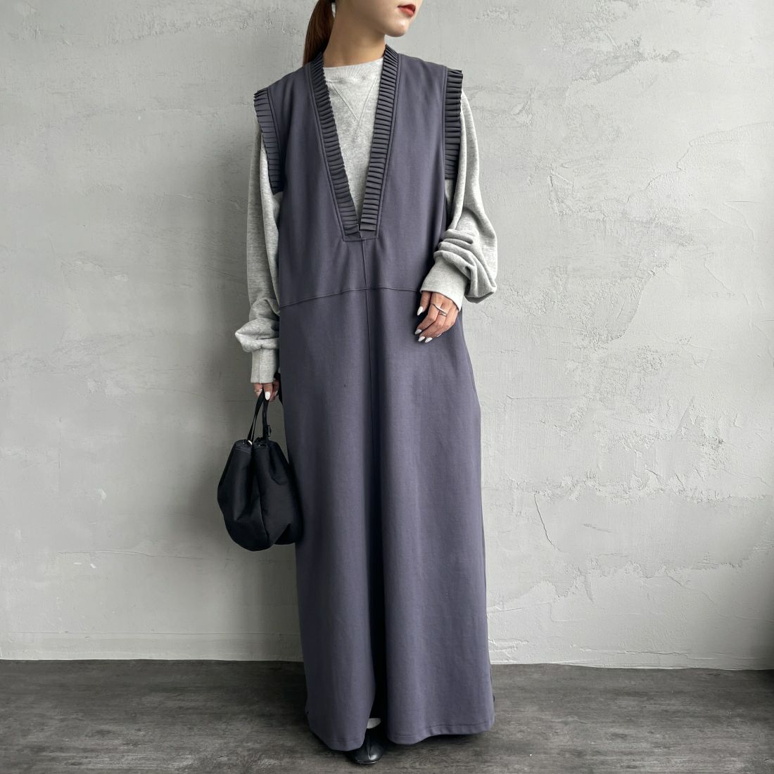CHARCOAL&&モデル身長：156cm 着用サイズ：F&&