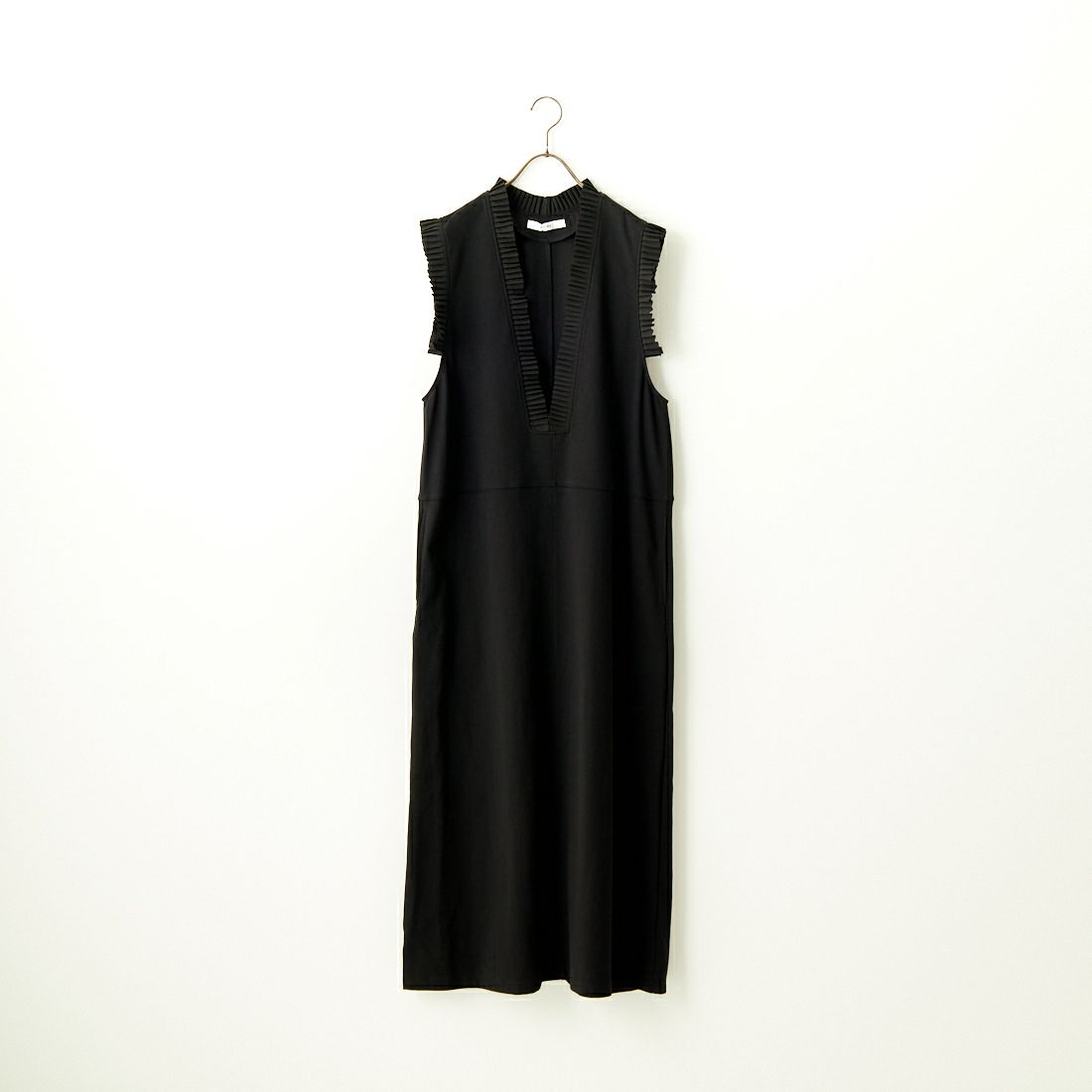 USINE [ユジーヌ] プリーツカットソージャンスカ [2410401] BLACK