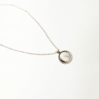 PhilippeAudibert◆ダブルオーバルペンダント付ネックレスsilver Philippe Audibert】JUDE ダブルオーバル ペンダント シルバー