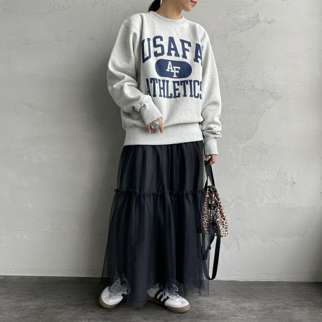 09 BLACK&&モデル身長：156cm 着用サイズ：F&&