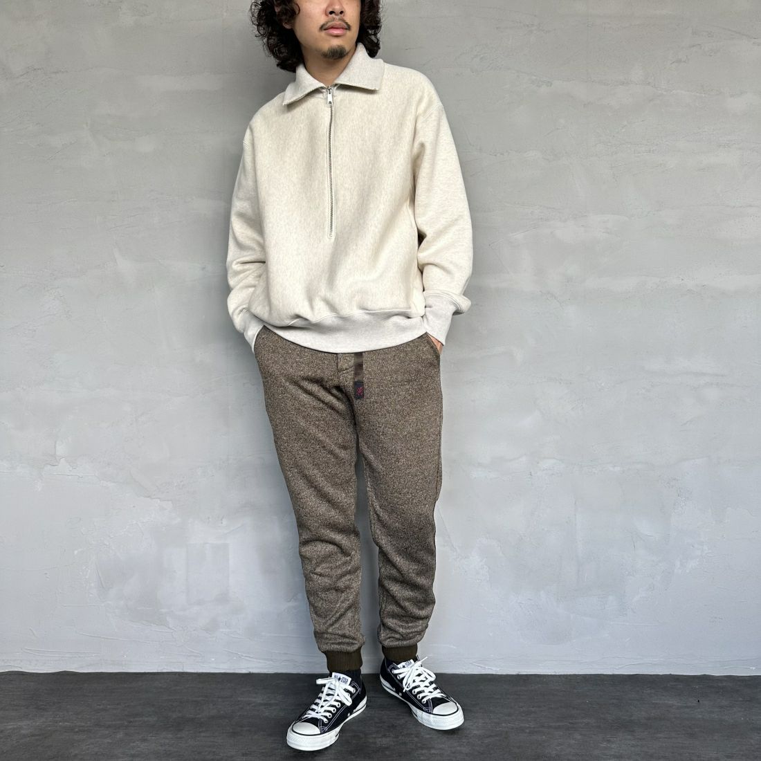 GRAMiCCi [グラミチ] ボンディングニットフリースナロー