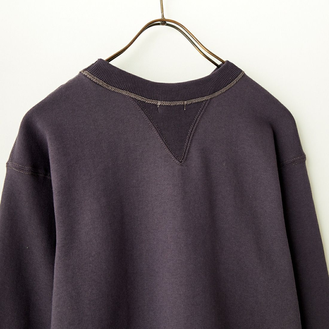 WAREHOUSE [ウエアハウス] セットインフリーダムスウェット [403-PLAIN] ﾀﾞｰｸﾈｲﾋﾞｰ