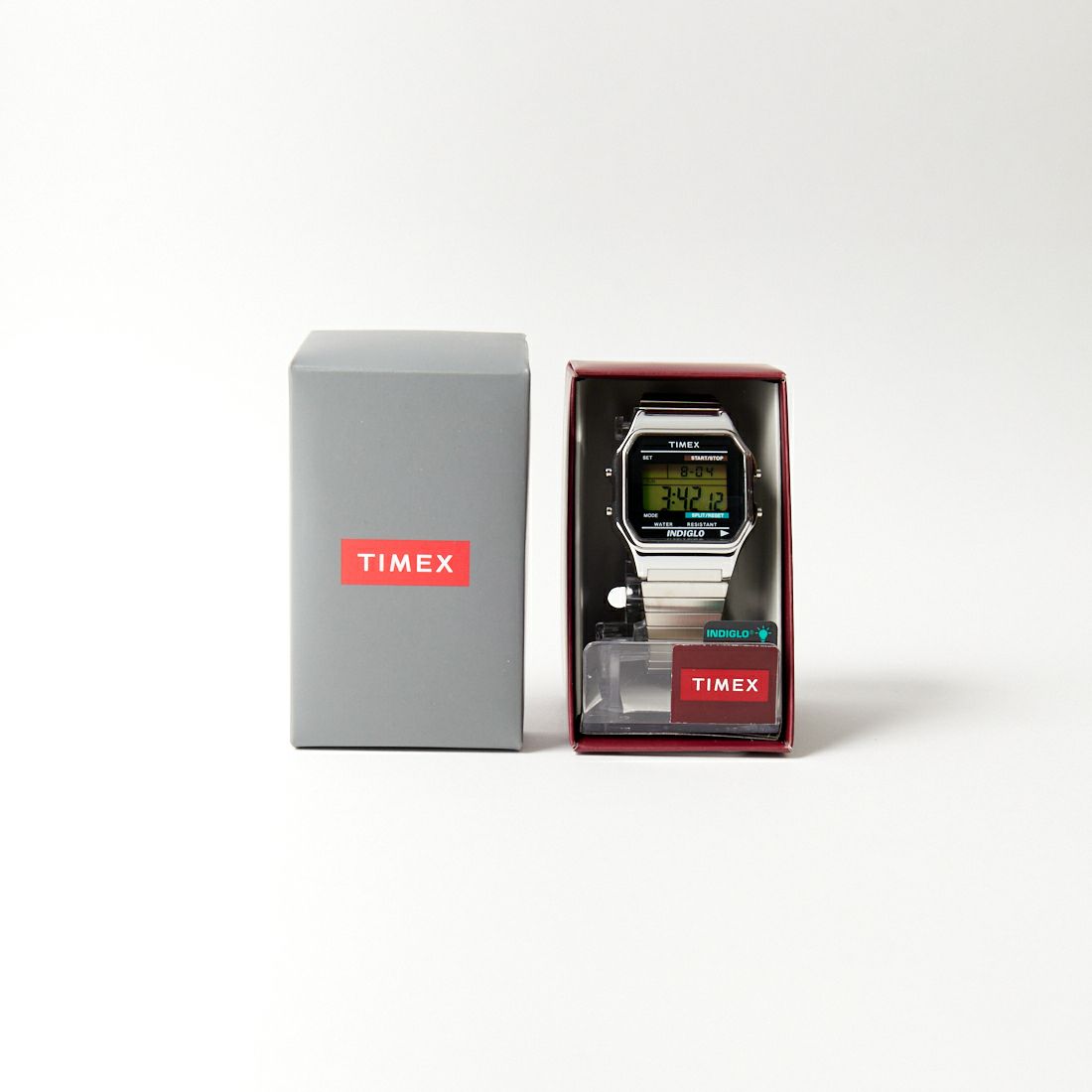 TIMEX [タイメックス] クラシックデジタル シルバー [T78587]