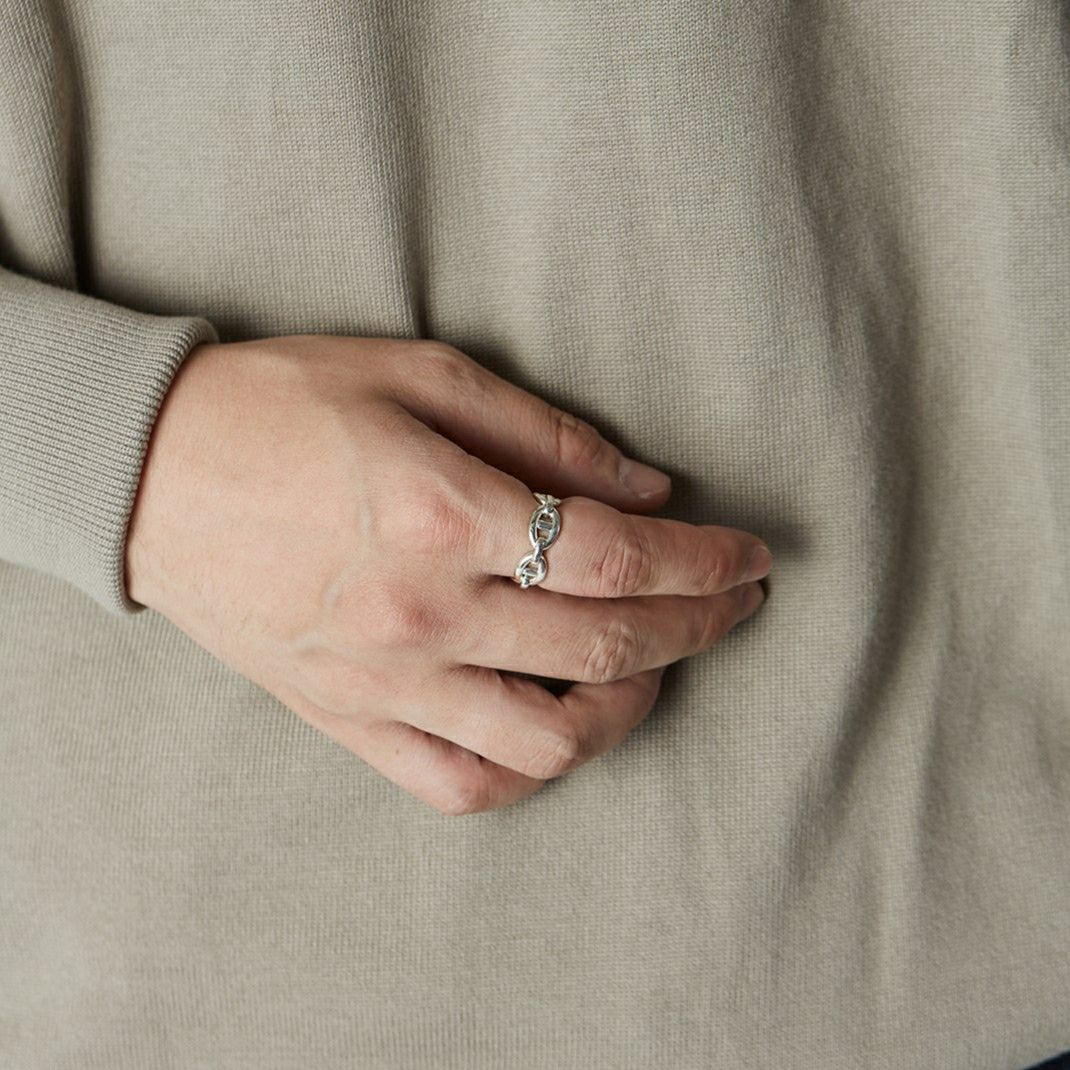 XOLO JEWELRY [ショロジュエリー] アンカーチェーンリング [XOR069