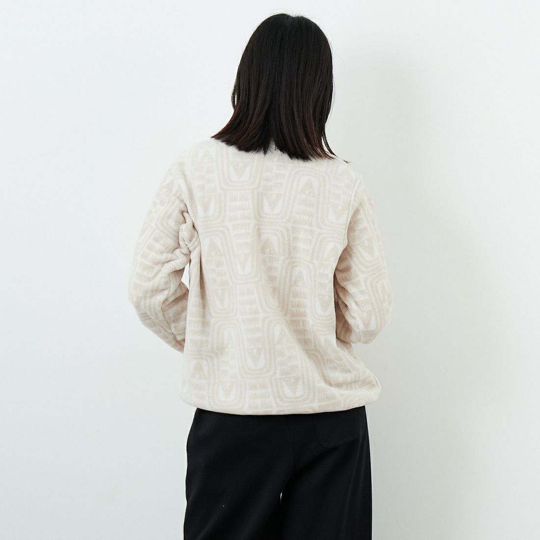 patagonia [パタゴニア] ウィメンズ ライトウェイト シンチラ スナップT プルオーバー [25455] FLDO &&モデル身長：162cm 着用サイズ：S&&