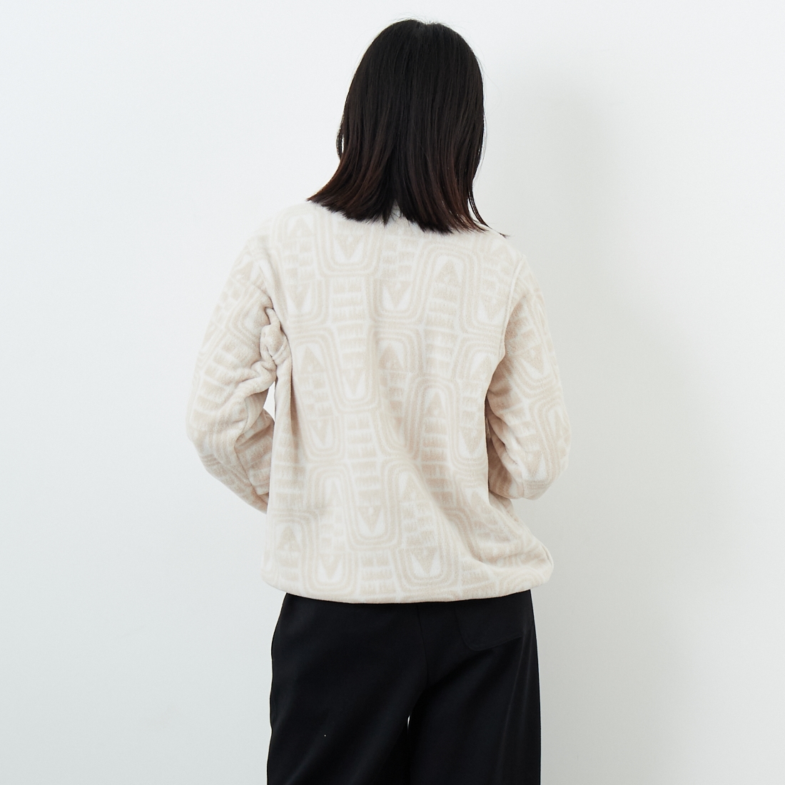 patagonia [パタゴニア] ウィメンズ ライトウェイト シンチラ スナップT プルオーバー [25455] FLDO &&モデル身長：162cm 着用サイズ：S&&