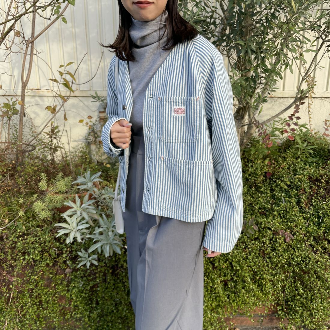 ﾋｯｺﾘｰ&&モデル身長：163cm 着用サイズ：F&&