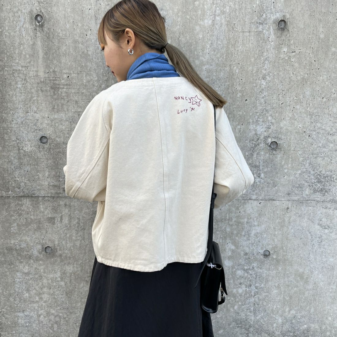 PAY DAY [ペイデイ] 別注 エンジニアジャケット [PD10-CA-IN4-JF] ｷﾅﾘ &&モデル身長：156cm 着用サイズ：F&&