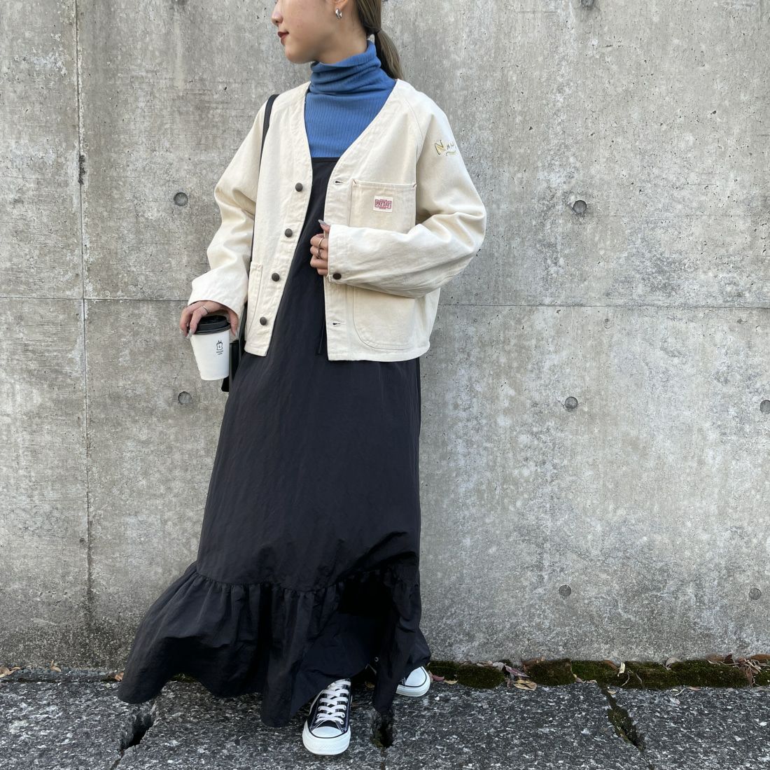 PAY DAY [ペイデイ] 別注 エンジニアジャケット [PD10-CA-IN4-JF] ｷﾅﾘ &&モデル身長：156cm 着用サイズ：F&&