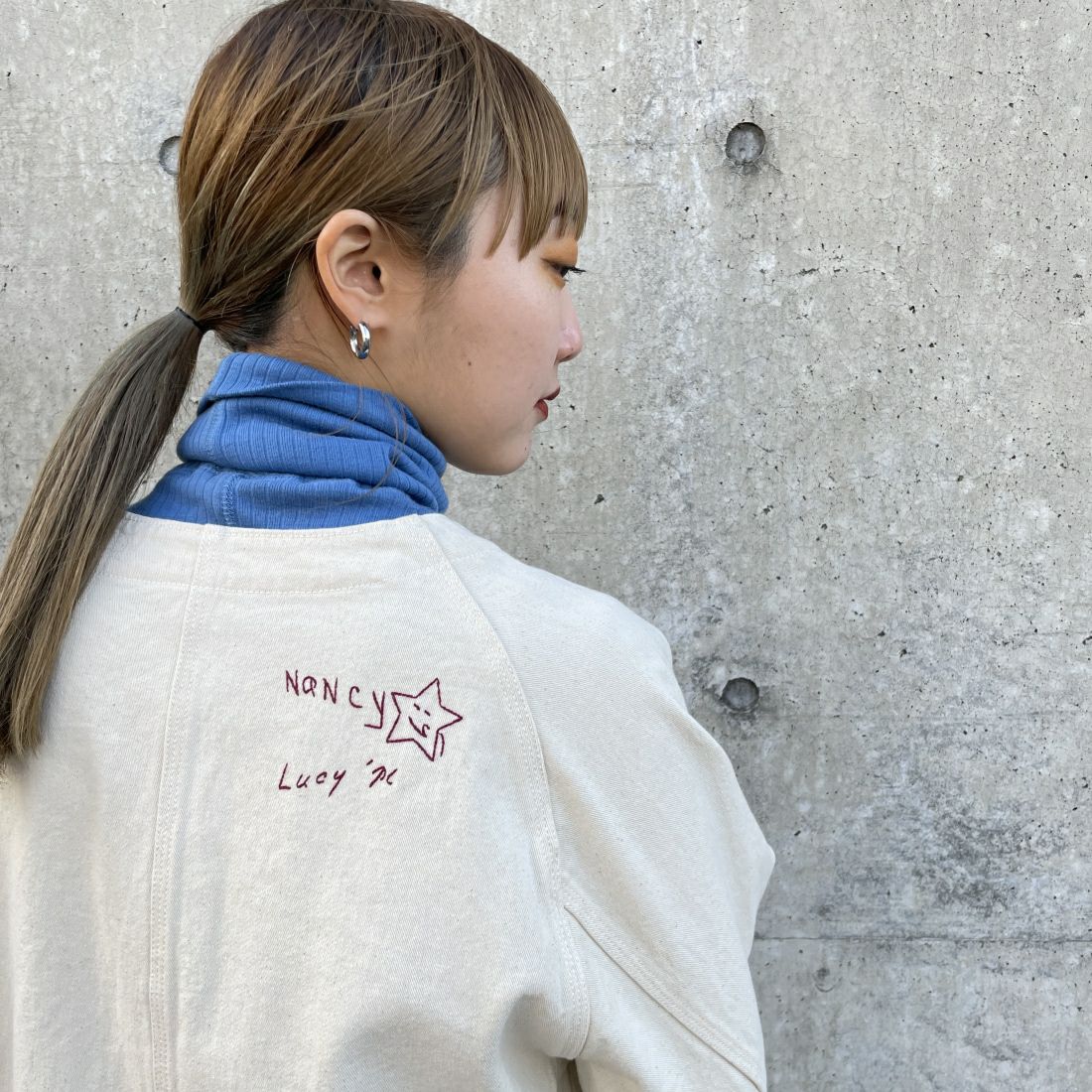 PAY DAY [ペイデイ] 別注 エンジニアジャケット [PD10-CA-IN4-JF] ｷﾅﾘ &&モデル身長：156cm 着用サイズ：F&&