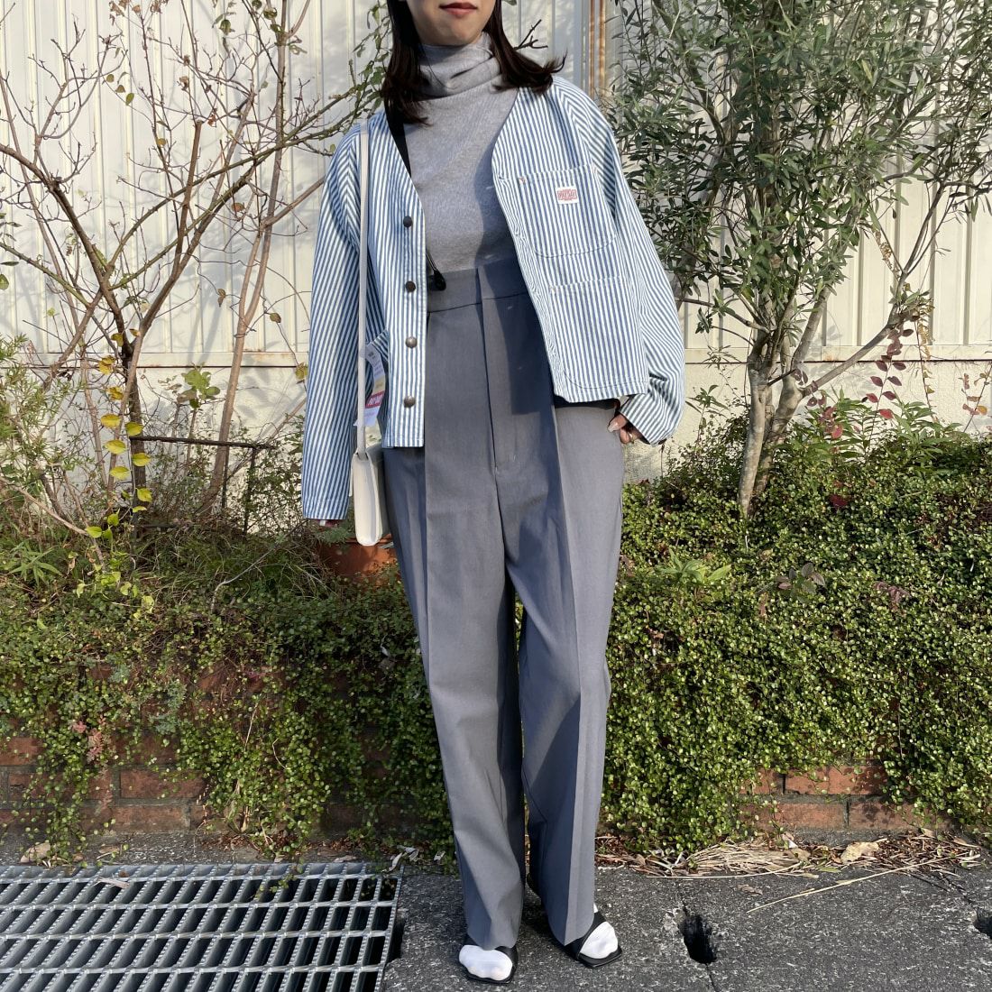 PAY DAY [ペイデイ] 別注 エンジニアジャケット [PD10-CA-IN4-JF] ﾋｯｺﾘｰ &&モデル身長：156cm 着用サイズ：F&&