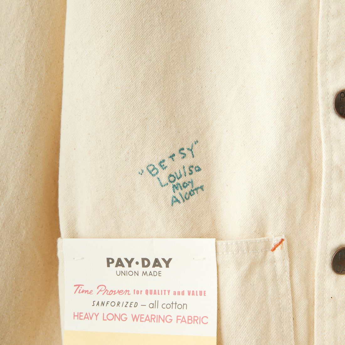 PAY DAY [ペイデイ] 別注 エンジニアジャケット [PD10-CA-IN4-JF] ｷﾅﾘ