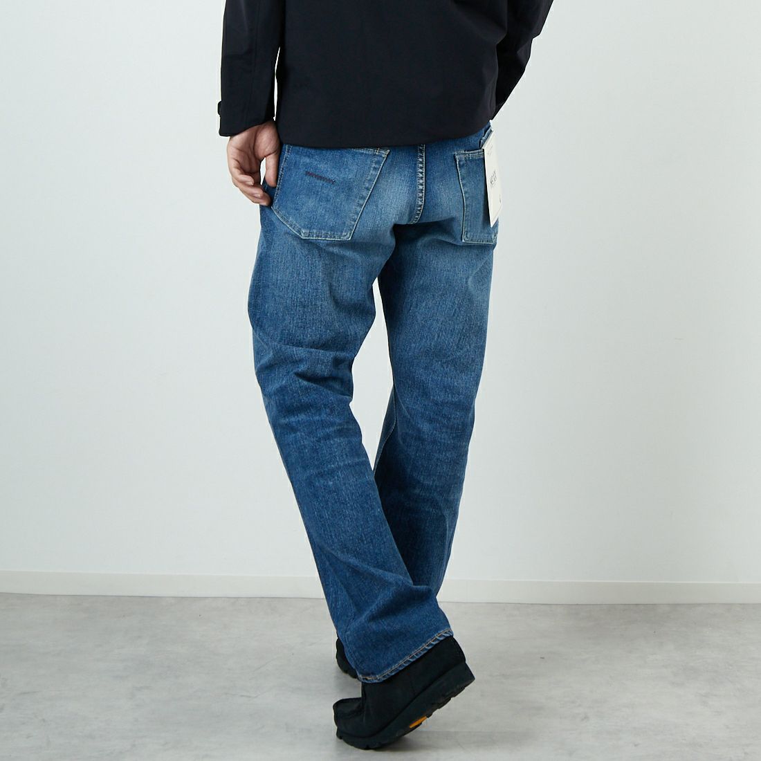 YANUK [ヤヌーク] セルビッジストレートデニム No.XX(ナンバートゥウェンティー) [57233504] VTG &&モデル身長：179cm 着用サイズ：4&&