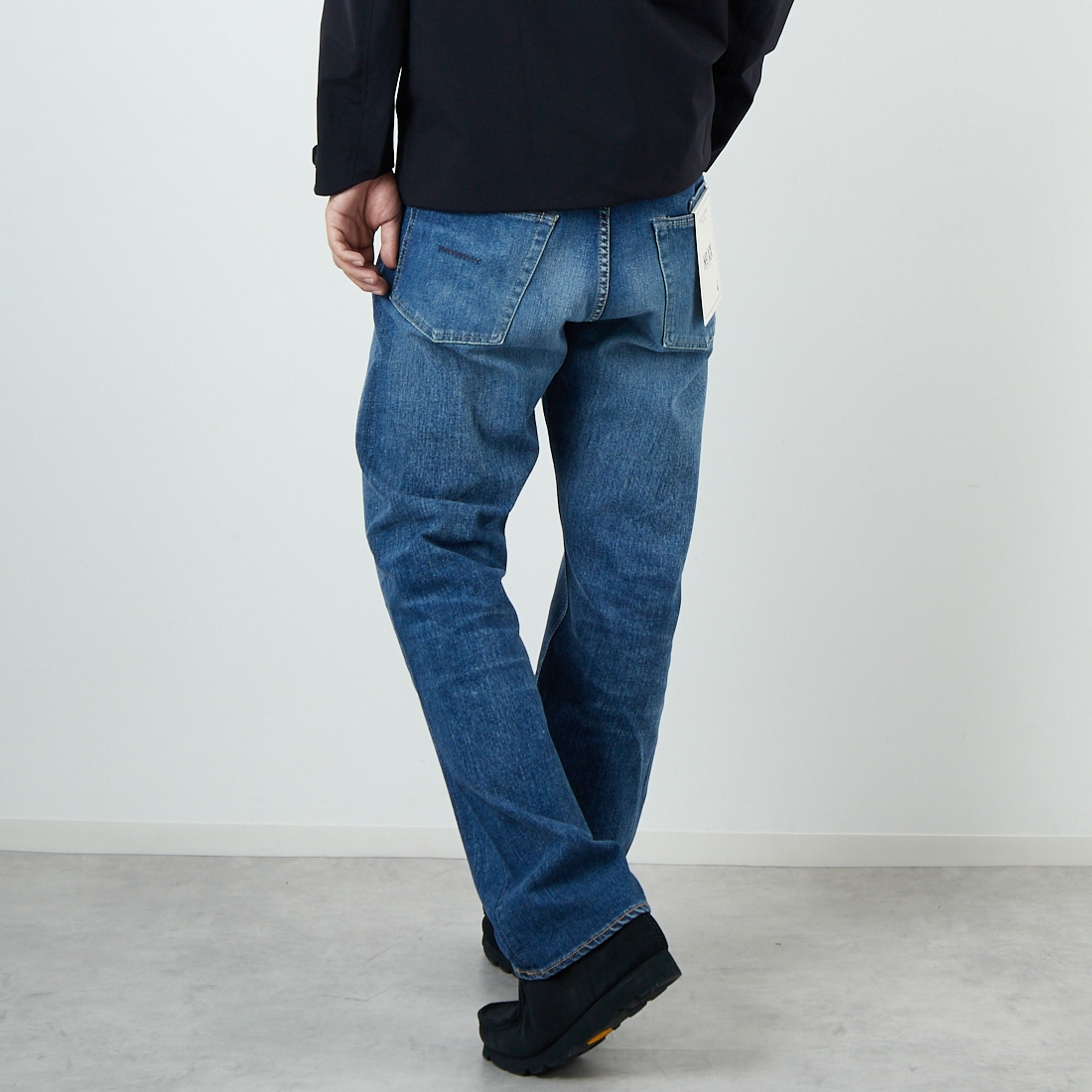 YANUK [ヤヌーク] セルビッジストレートデニム No.XX(ナンバートゥウェンティー) [57233504] VTG &&モデル身長：179cm 着用サイズ：4&&