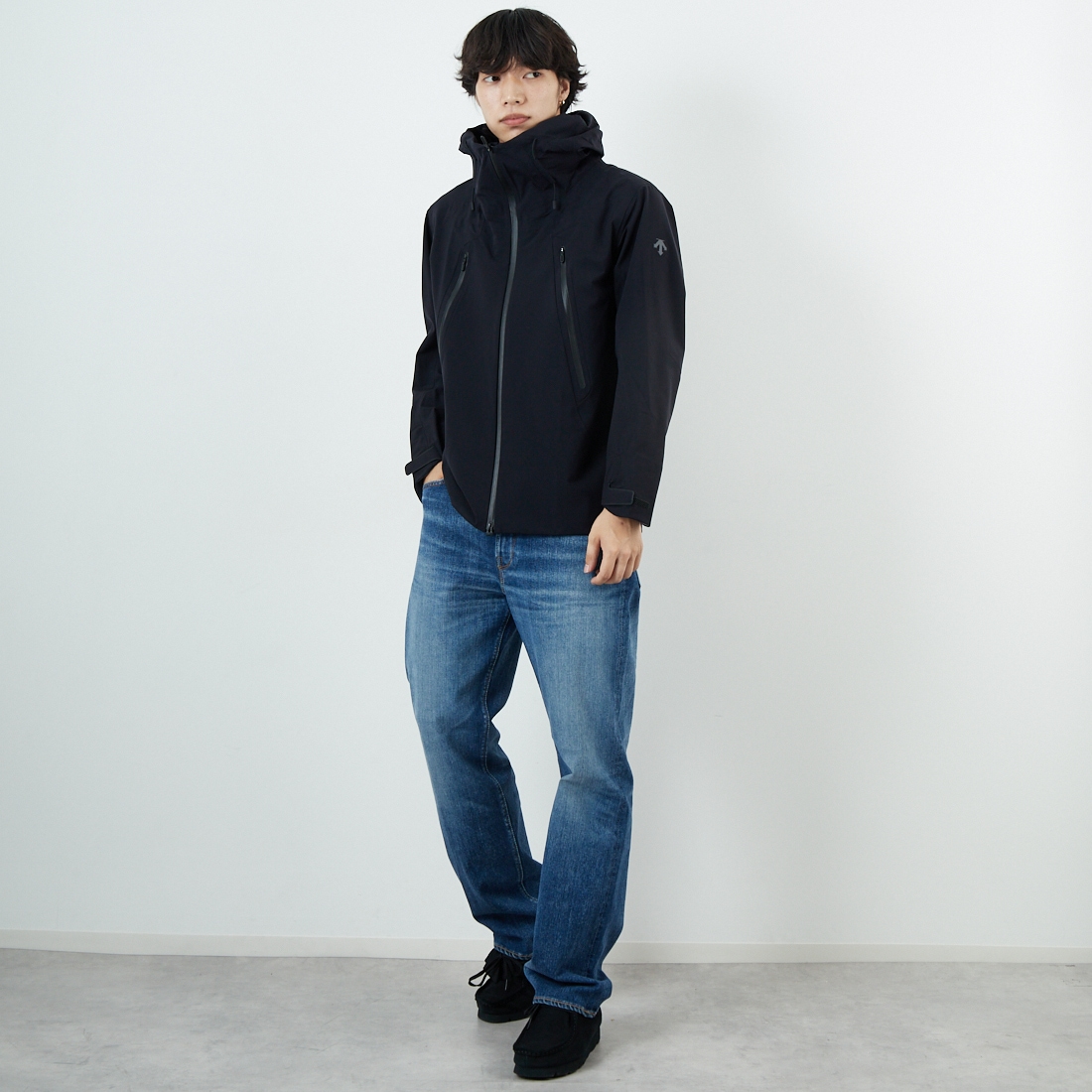 YANUK [ヤヌーク] セルビッジストレートデニム No.XX(ナンバートゥウェンティー) [57233504] VTG &&モデル身長：179cm 着用サイズ：4&&