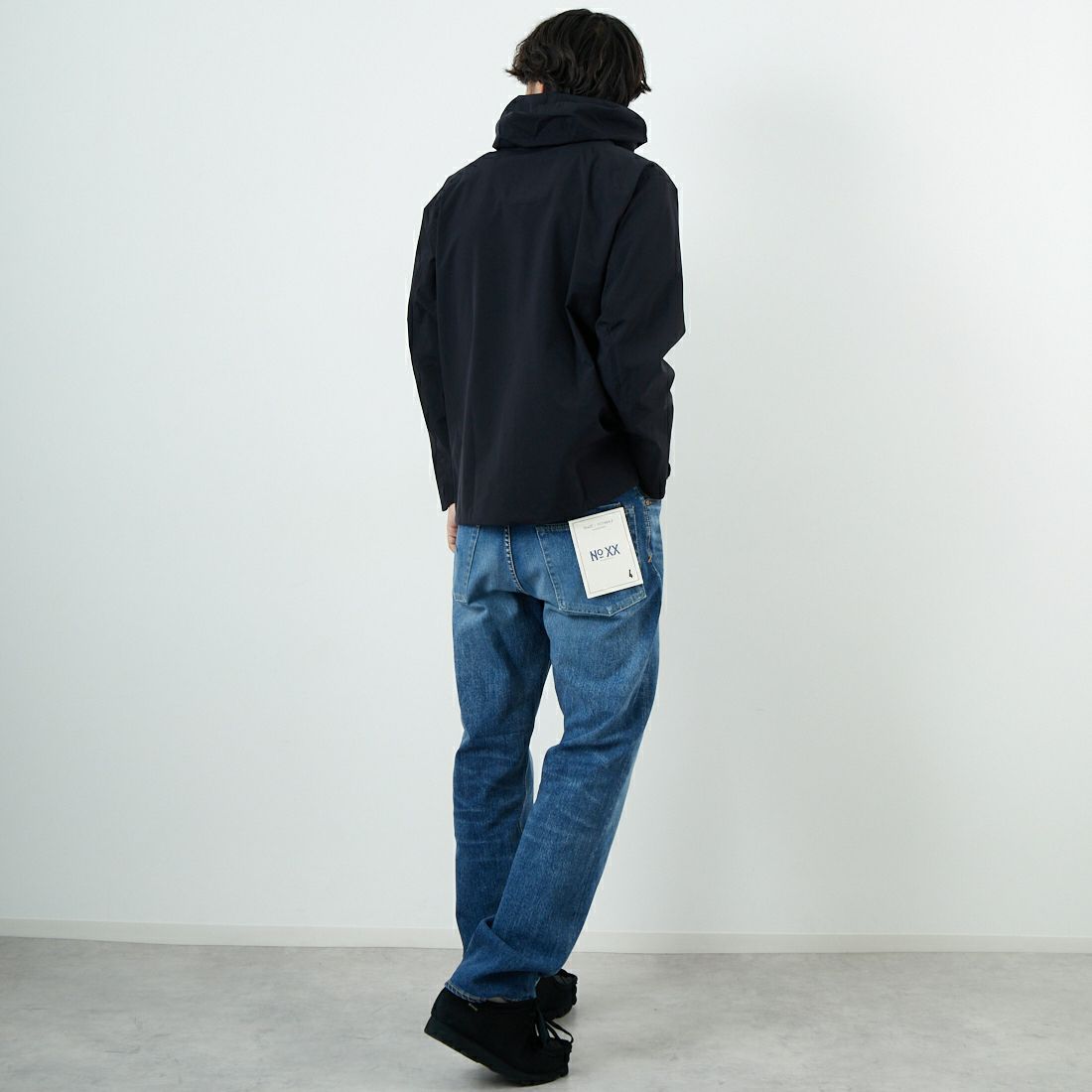 YANUK [ヤヌーク] セルビッジストレートデニム No.XX(ナンバートゥウェンティー) [57233504] VTG &&モデル身長：179cm 着用サイズ：4&&