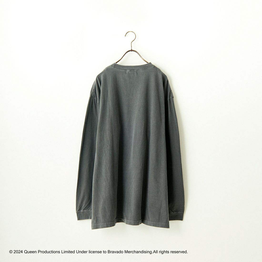 GOOD ROCK SPEED [グッドロックスピード] 別注 QUEEN ロゴプリントロングスリーブTシャツ [INTN-003-JF] BLACK