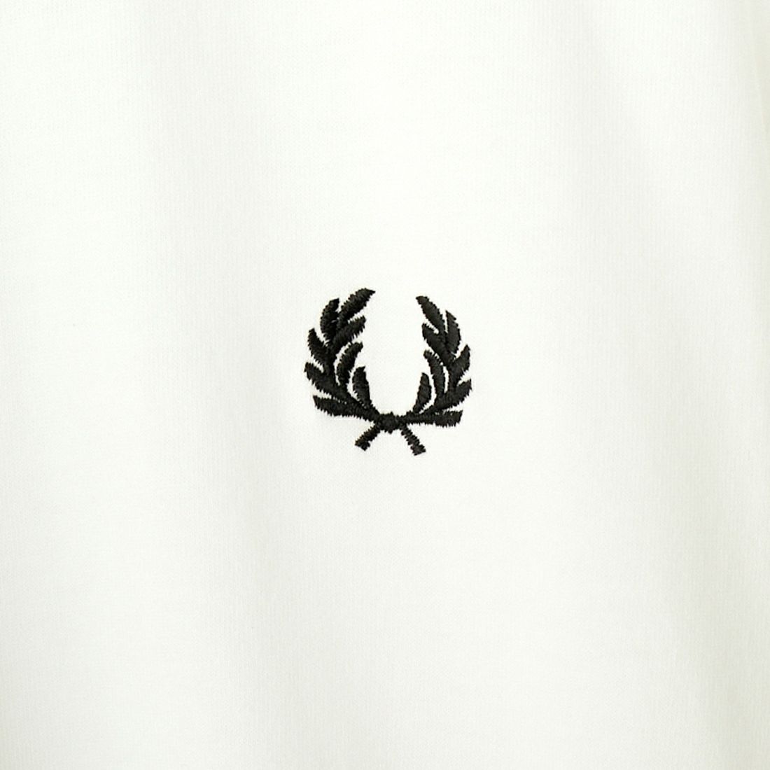 FRED PERRY [フレッドペリー] ティップライン ワンポイント刺繍Tシャツ [M9602] 100 WHITE