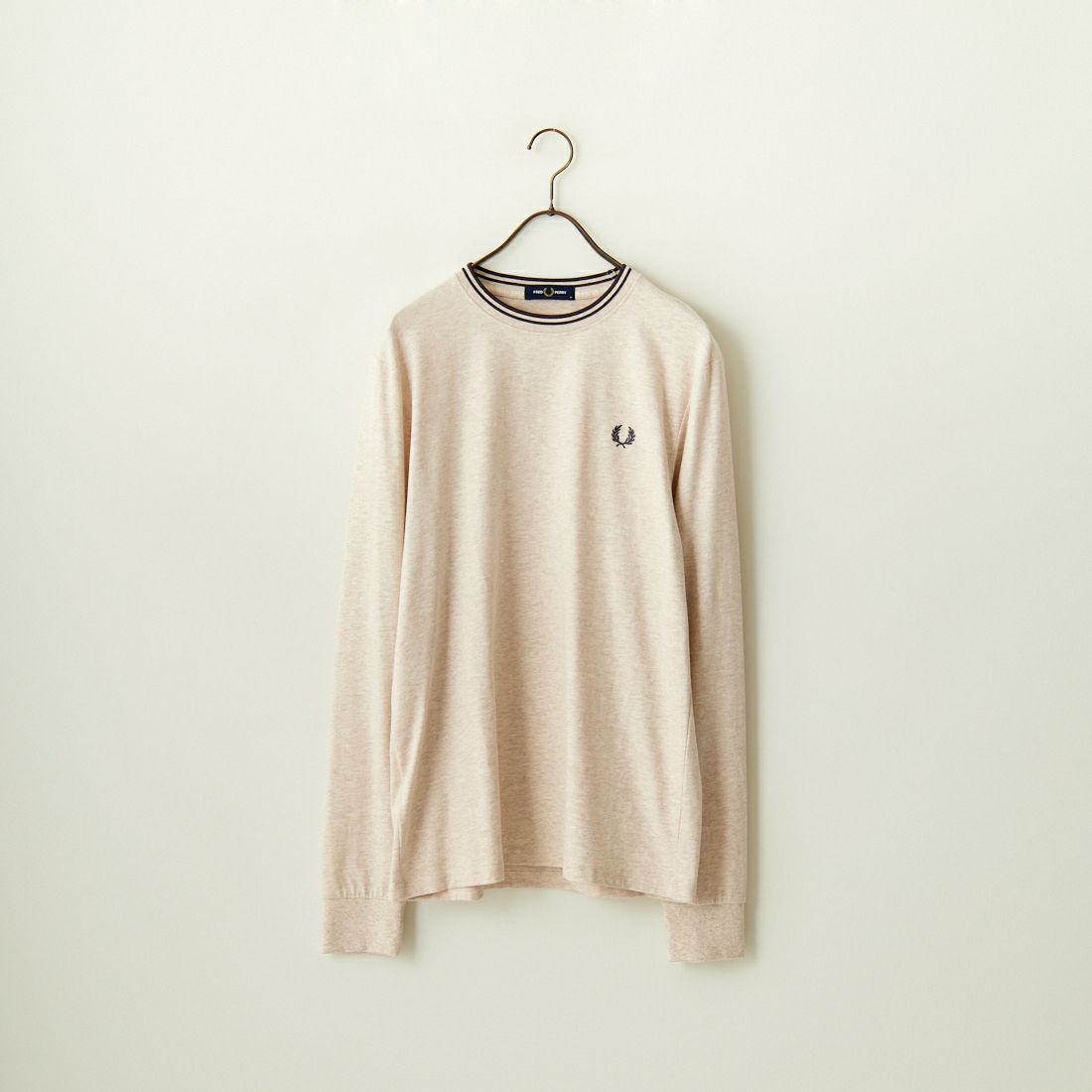 FRED PERRY [フレッドペリー] ティップライン ワンポイント刺繍TシャツX23 PORRID [M9602]