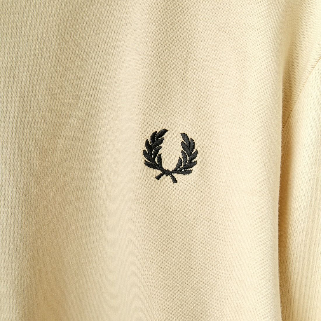 FRED PERRY [フレッドペリー] ティップライン ワンポイント刺繍Tシャツ [M9602] U87 OATMEA