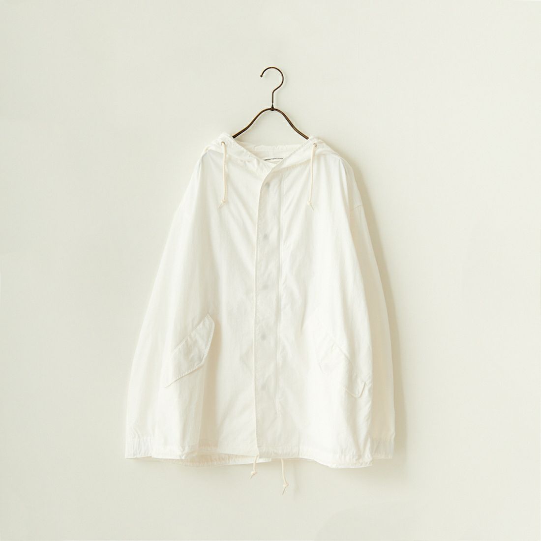 Jeans Factory Clothes [ジーンズファクトリークローズ] ショート丈 ナイロンモッズパーカー [IN1-CT-4] WHITE
