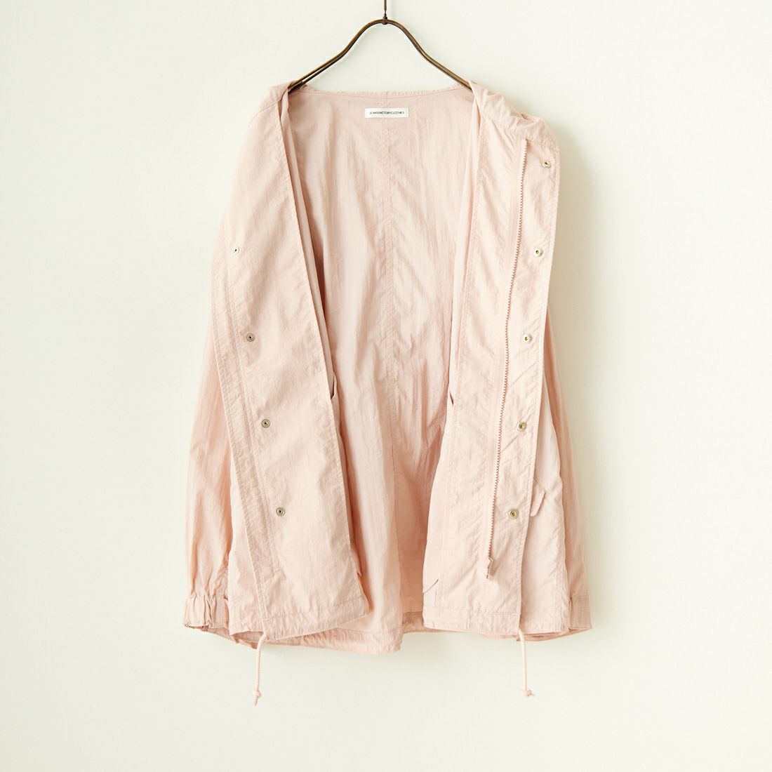 Jeans Factory Clothes [ジーンズファクトリークローズ] ショート丈 ナイロンモッズパーカー [IN1-CT-4] PINK