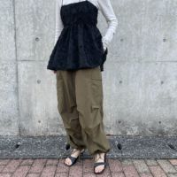 KHAKI&&モデル身長：163cm 着用サイズ：M&&