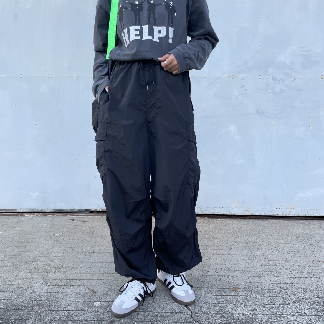 diidii NYLON PANTS ナイロンパンツ M - メルカリ｜ジョガーパンツ 
