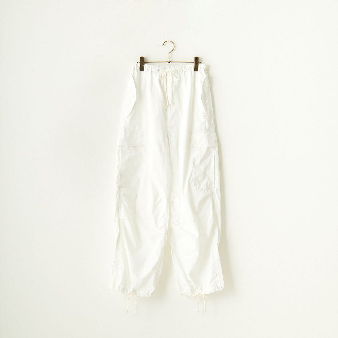 Jeans Factory Clothes [ジーンズファクトリークローズ] ナイロンバルーンカーゴパンツ [IN8-PT-4] WHITE