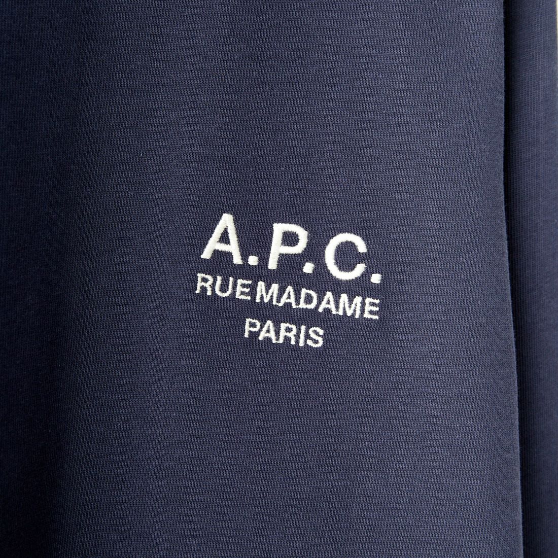 A.P.C. [アー・ペー・セー] OLIVIER ロングスリーブTシャツ [T-SHIRT-OLIVIER] 39 D.NAVY