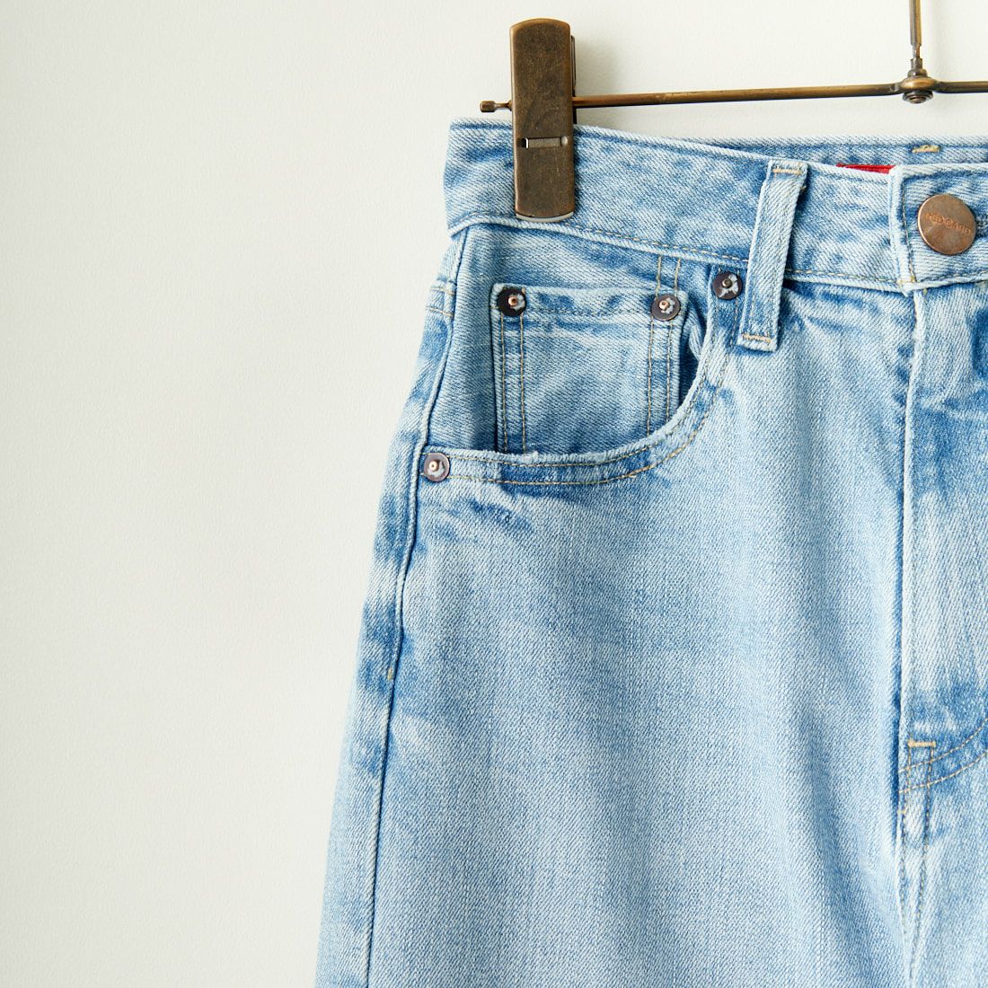 RED CARD TOKYO [レッドカード トーキョー] ONE-DAY ハイライズストレートデニム [12248901SCL] A-STONED C