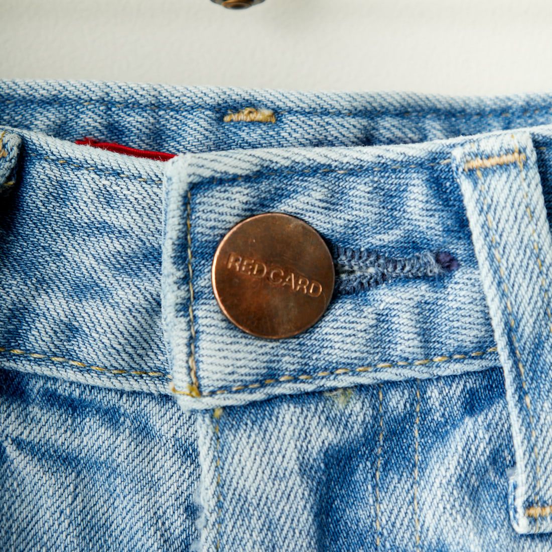RED CARD TOKYO [レッドカード トーキョー] ONE-DAY ハイライズストレートデニム [12248901SCL] A-STONED C