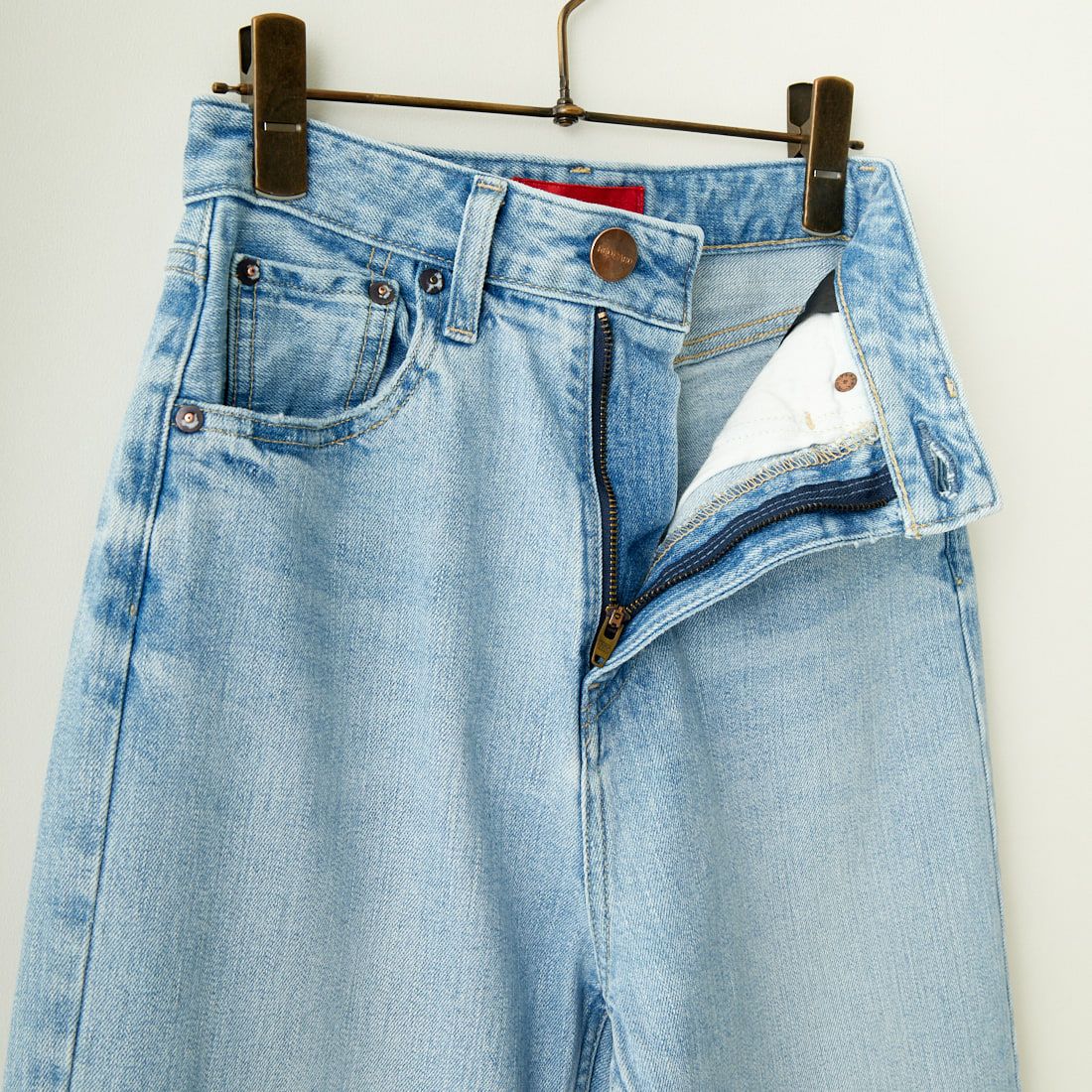 RED CARD TOKYO [レッドカード トーキョー] ONE-DAY ハイライズストレートデニム [12248901SCL] A-STONED C