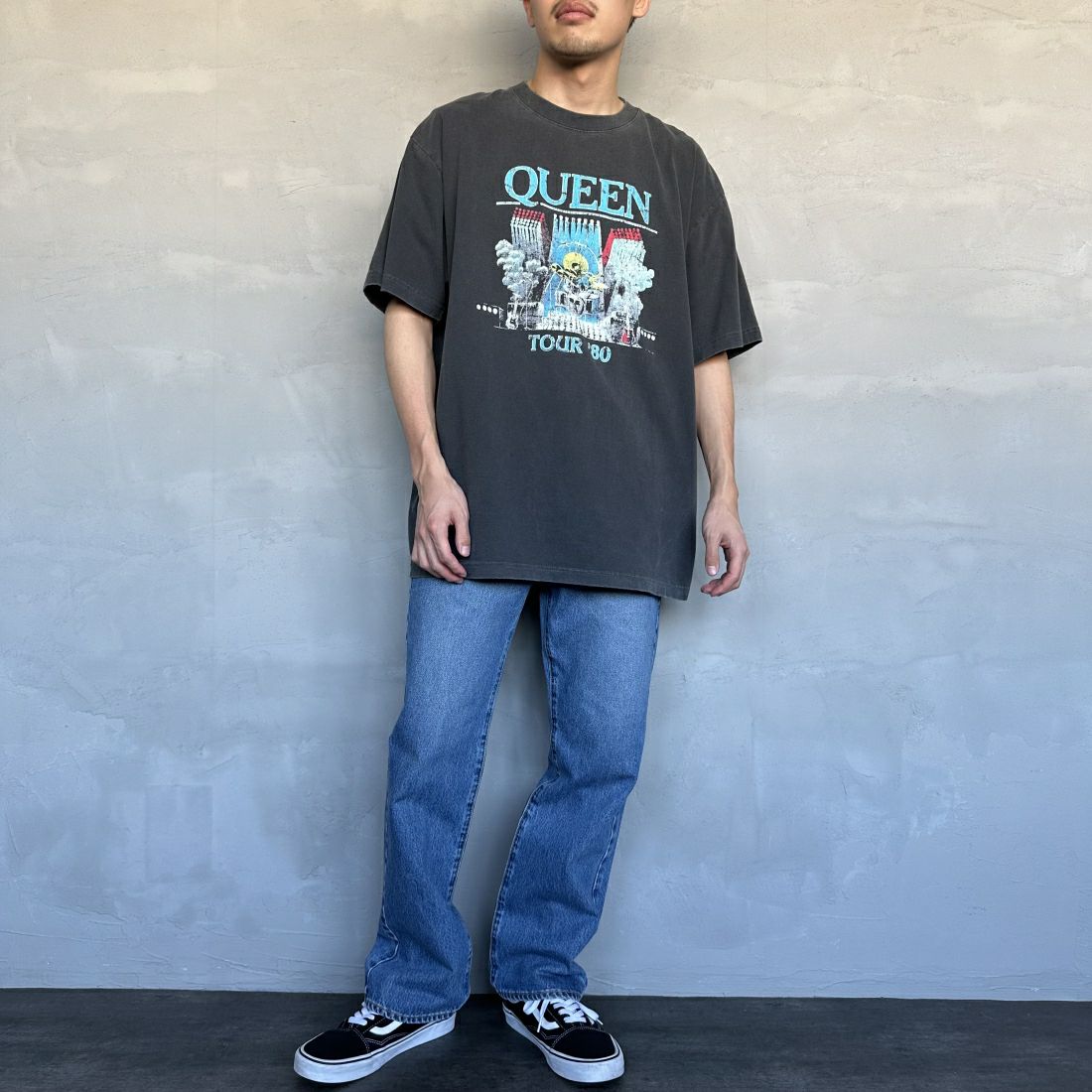 NEEDBY heritage [ニードバイヘリテージ] 別注 GEORGE ブーツカットデニム [GEORGE-JF] MB &&モデル身長：168cm 着用サイズ：29&&