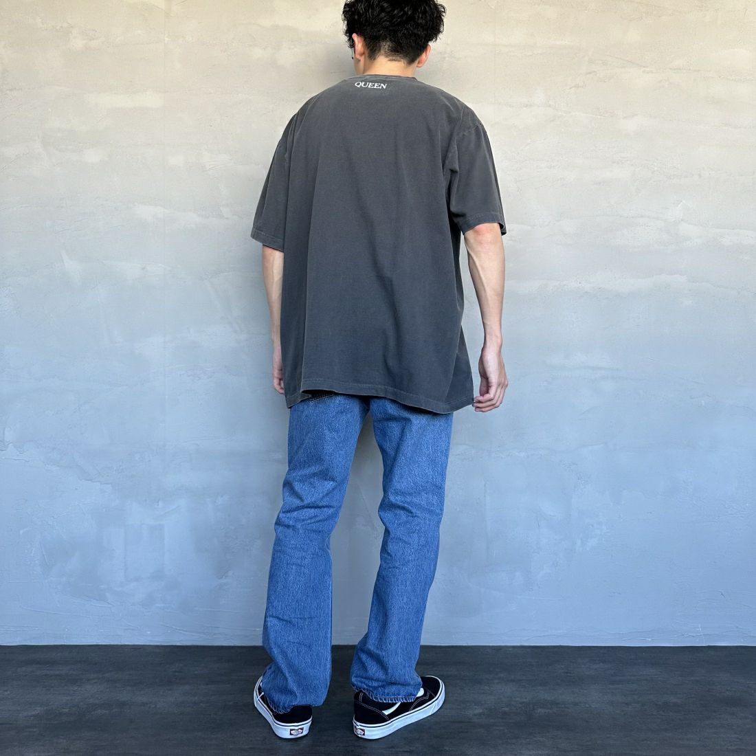 NEEDBY heritage [ニードバイヘリテージ] 別注 GEORGE ブーツカットデニム [GEORGE-JF] MB &&モデル身長：168cm 着用サイズ：29&&