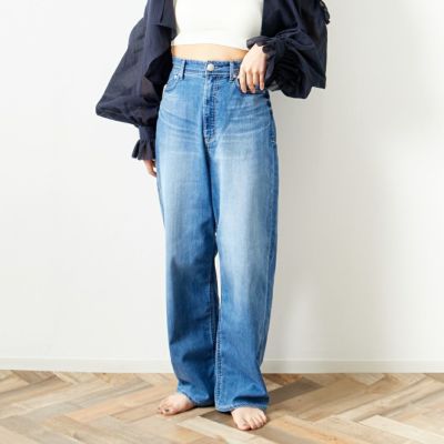 YANUK [ヤヌーク] 別注 JOAN for JEANS FACTORY ルーズストレート 