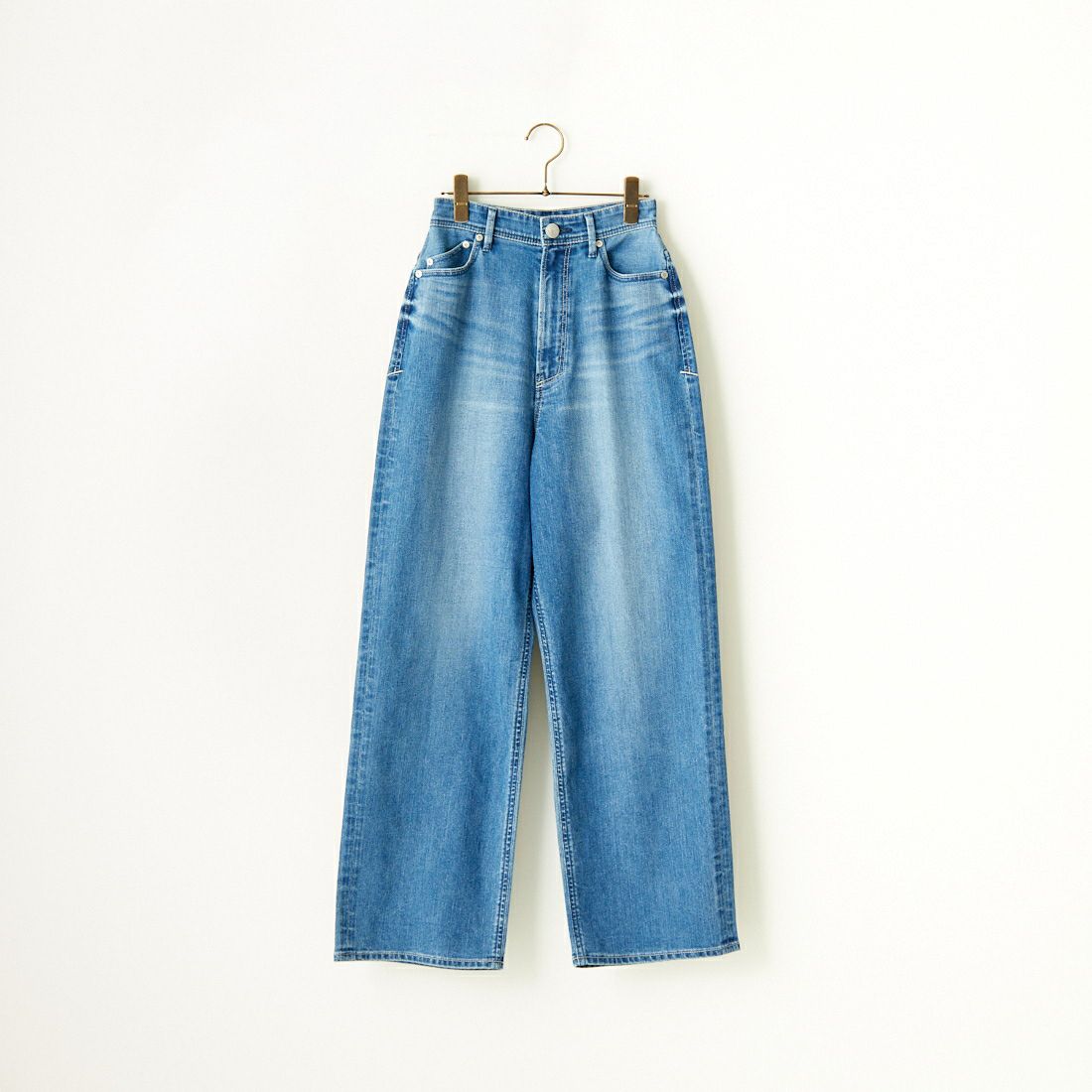 YANUK [ヤヌーク] 別注 JOAN for JEANS FACTORY ルーズストレートデニム [57141513-JF] ALB