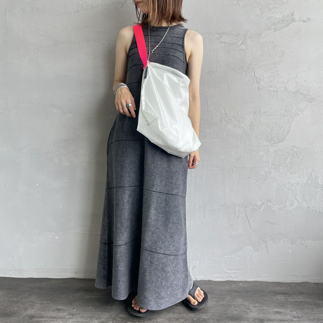 JULY NINE [ジュライナイン] 別注 SEQUEL ナイロンショルダーバッグ [JN200002001-JF] SNOW WHITE