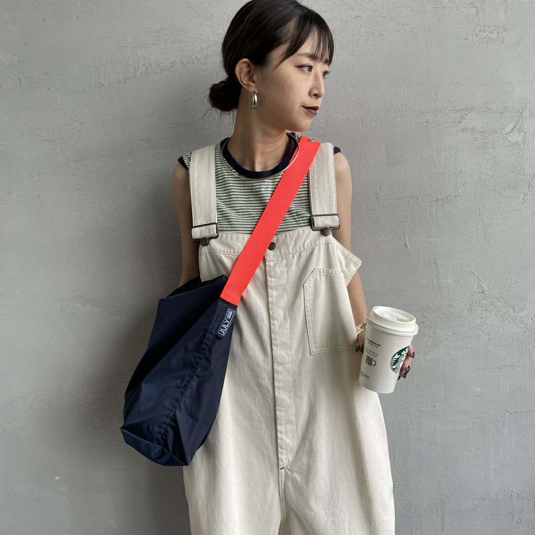 JULY NINE [ジュライナイン] 別注 SEQUEL ナイロンショルダーバッグ [JN200002001-JF] GRAY