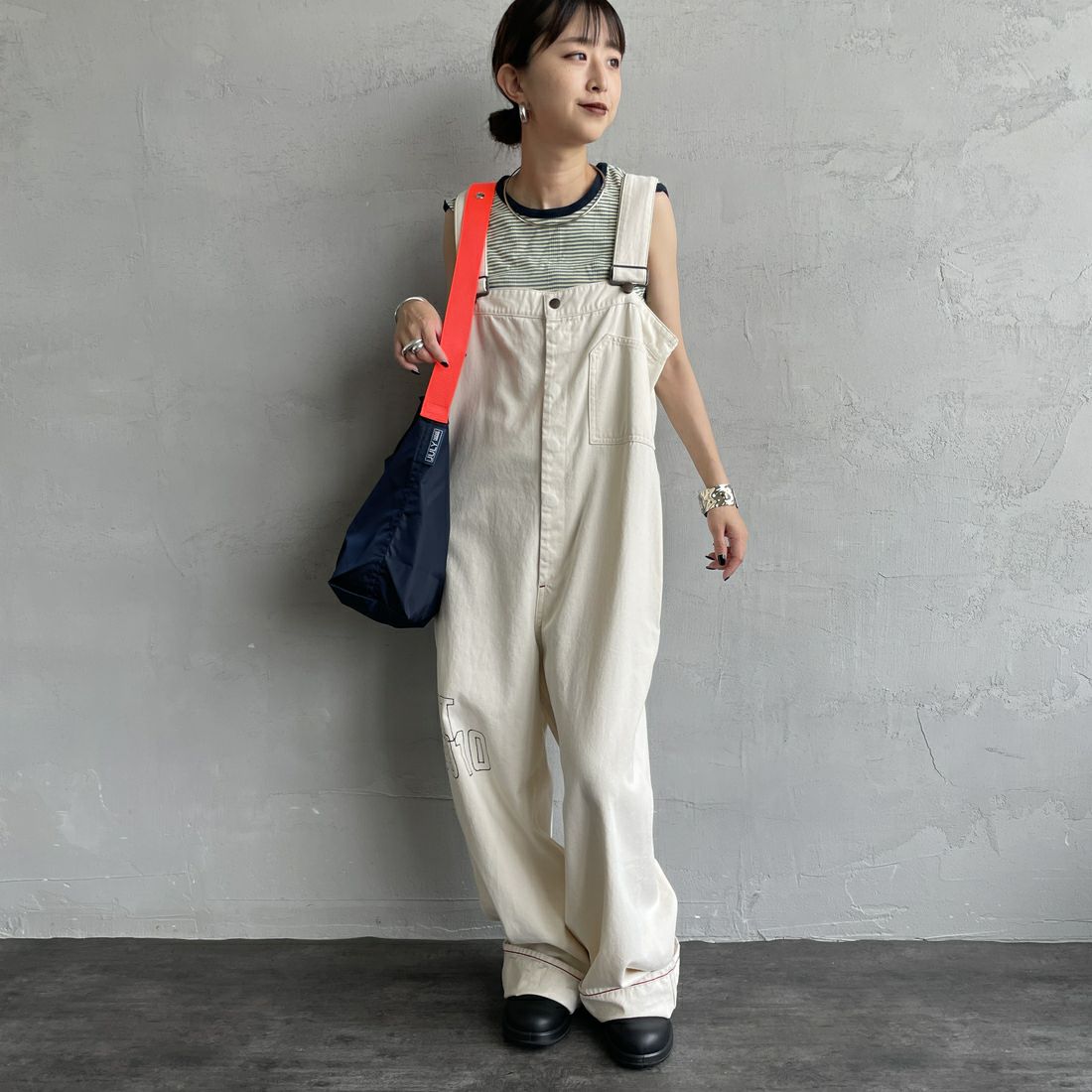 JULY NINE [ジュライナイン] 別注 SEQUEL ナイロンショルダーバッグ [JN200002001-JF] NAVY