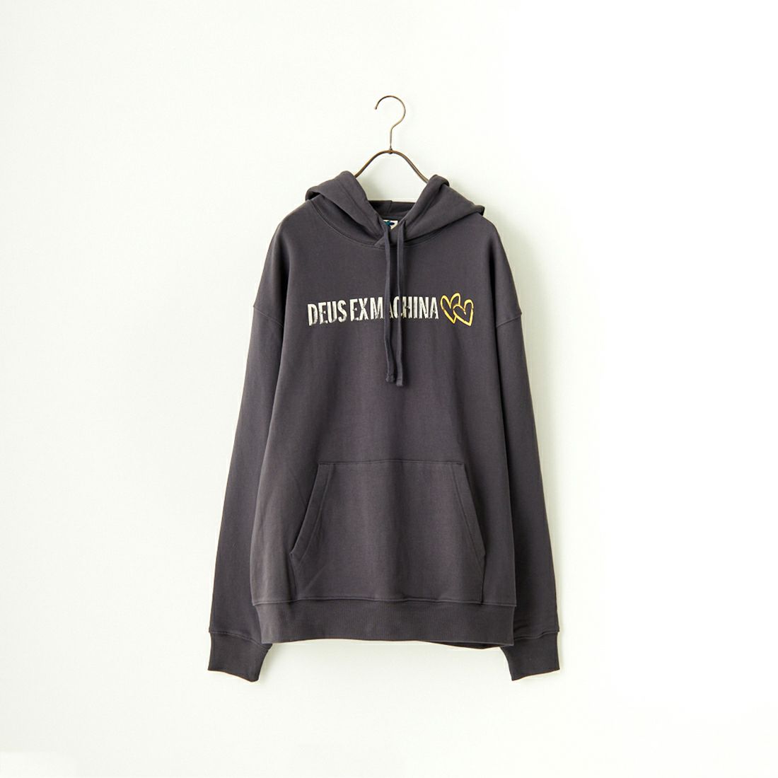 DEUS EX MACHINA [デウス エクス マキナ] HEADS ROLL スウェットフーディ [DMW238928] ANTHRACITE