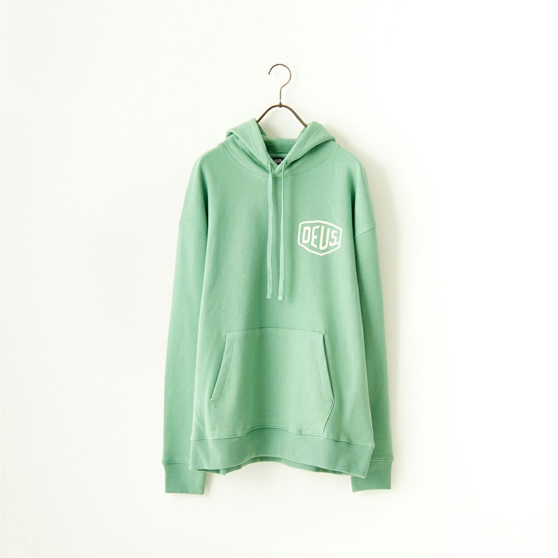 DEUS EX MACHINA [デウス エクス マキナ] TOKYO オーバーサイズスウェットフーディ [DMH238149B] SEA FOAM