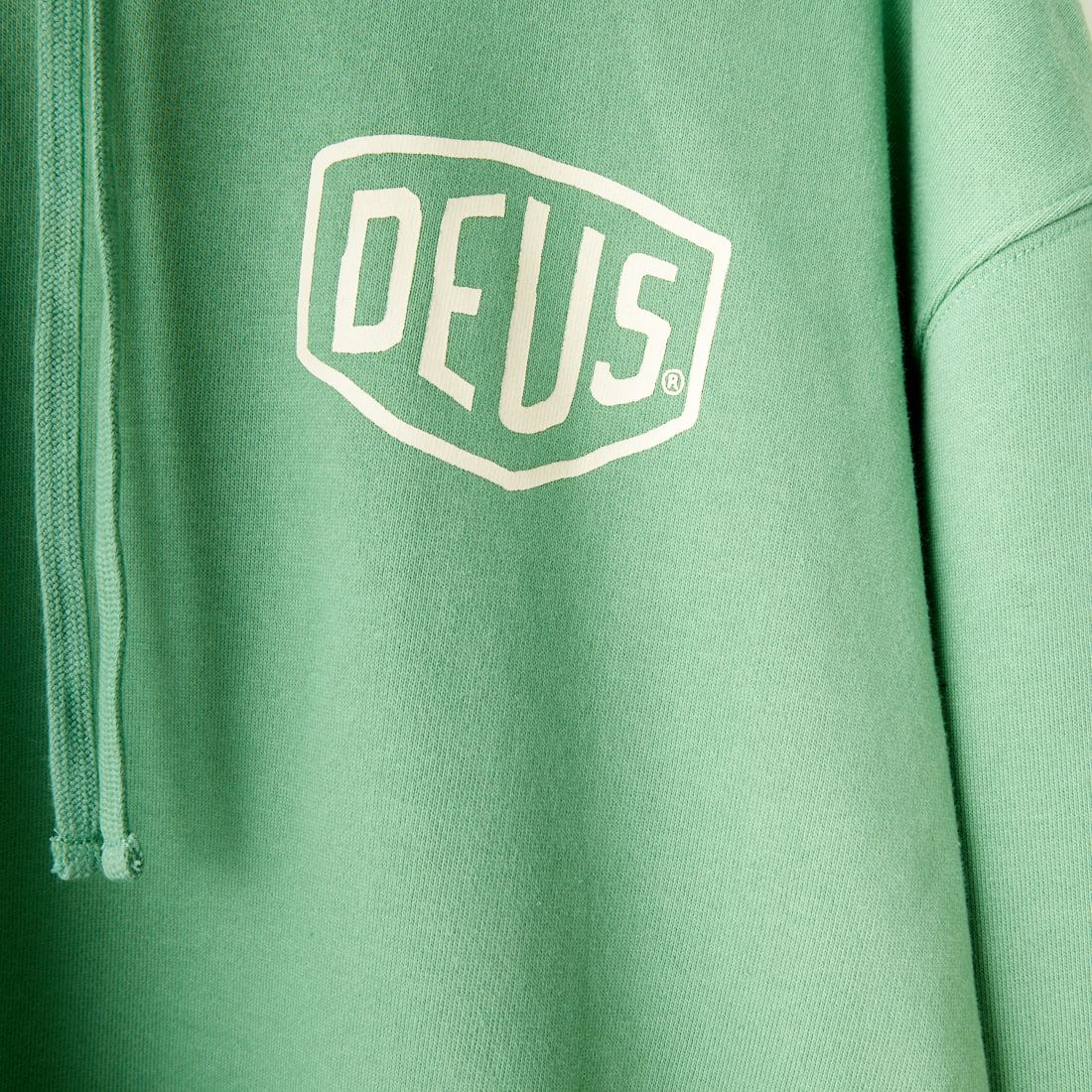 DEUS EX MACHINA [デウス エクス マキナ] TOKYO オーバーサイズスウェットフーディ [DMH238149B] SEA FOAM