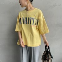 L.YELLOW&&モデル身長：156cm　着用サイズ：F&&