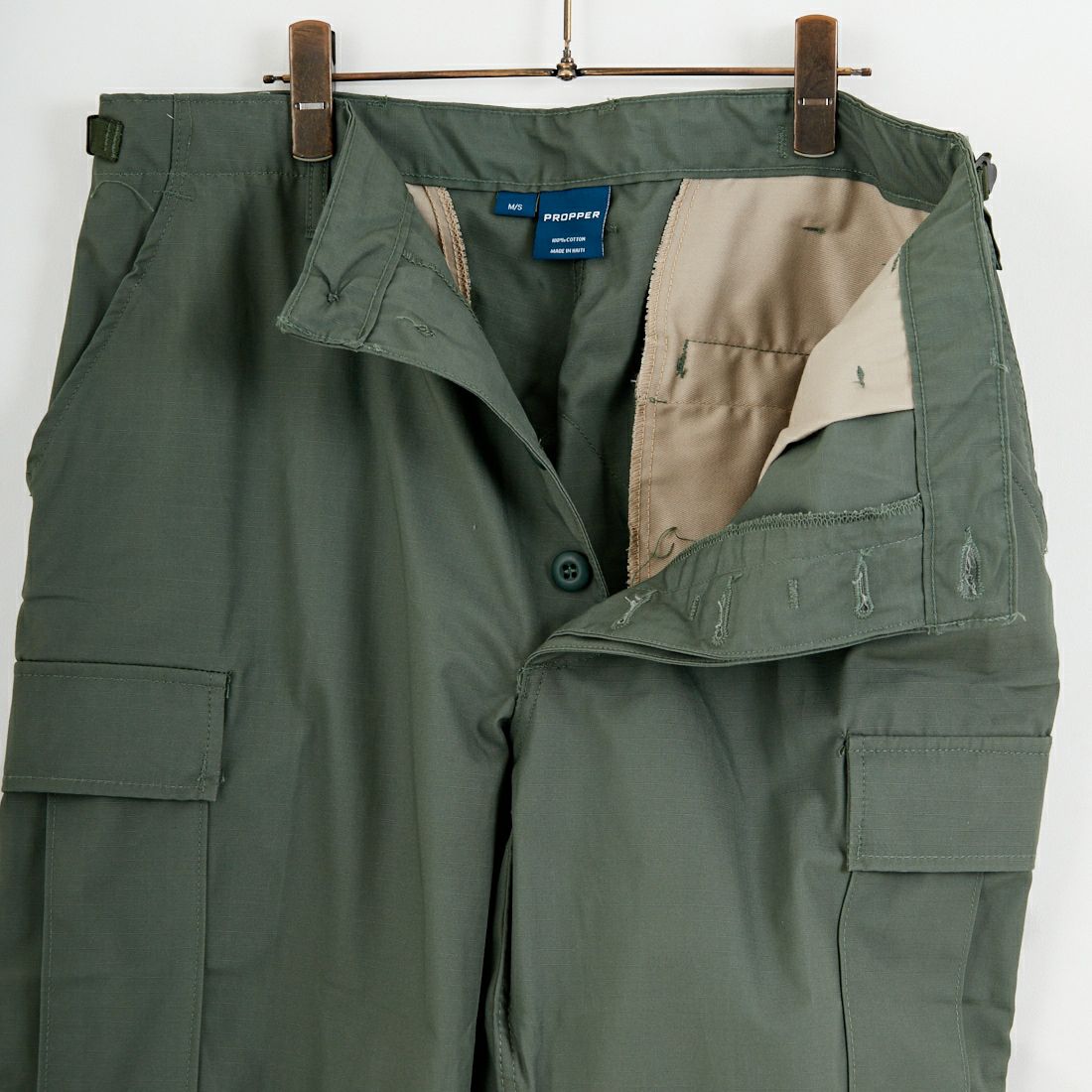 PROPPER [プロッパー] ダーツヘムパンツ [DARTS-HEM-PANTS] ODｸﾞﾘｰﾝ