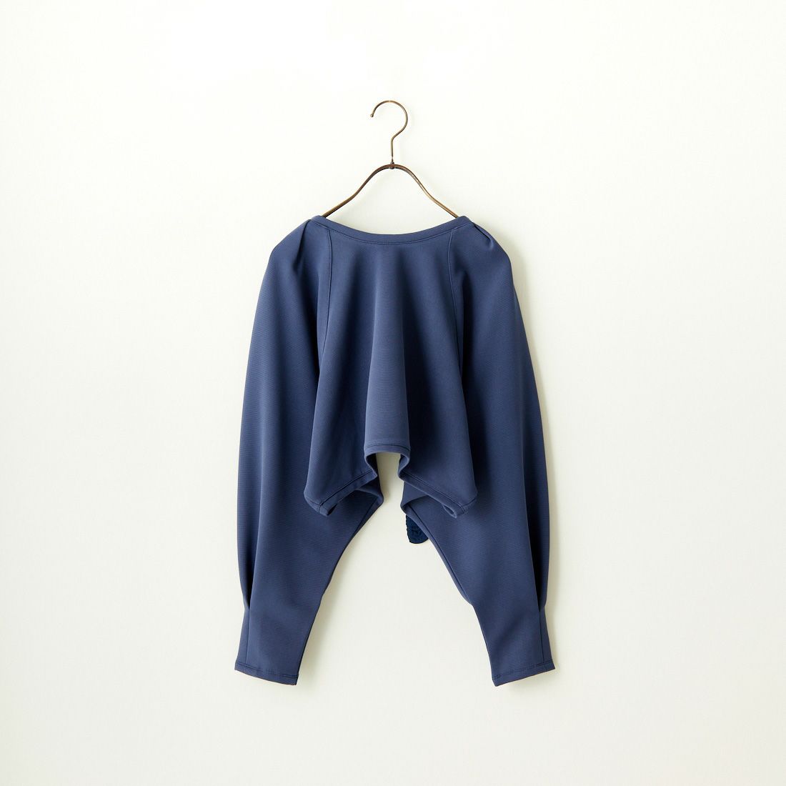 By/m [バイエム] ギャザーベルト付きカットボレロ [23142064] 12 D.BLUE